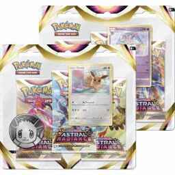 Pokemon Astral Radiance Eevee + Sylveon Blister 3-Packs