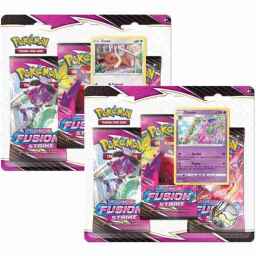 Pokemon Fusion Strike Espeon + Eevee Blister 3-Packs