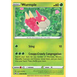 Lost Origin - 006/196 - Wurmple - Reverse Holo