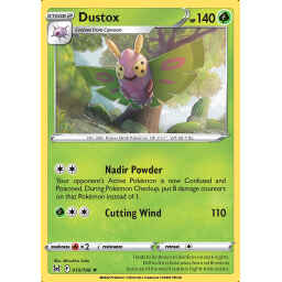 Lost Origin - 010/196 - Dustox - Rare
