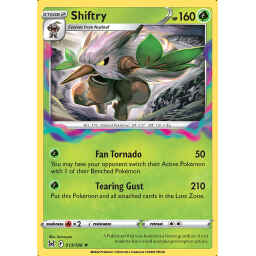 Lost Origin - 013/196 - Shiftry - Holo Rare