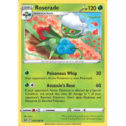 Lost Origin - 015/196 - Roserade - Reverse Holo