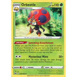 Lost Origin - 020/196 - Orbeetle - Holo Rare