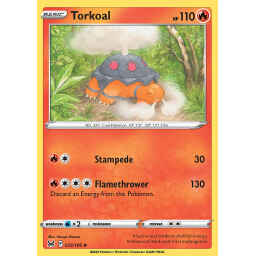 Lost Origin - 023/196 - Torkoal - Reverse Holo