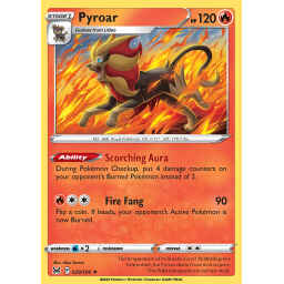 Lost Origin - 029/196 - Pyroar - Holo Rare