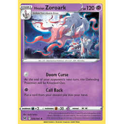 Lost Origin - 076/196 - Hisuian Zoroark - Holo Rare