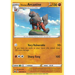 Lost Origin - 084/196 - Hisuian Arcanine - Holo Rare
