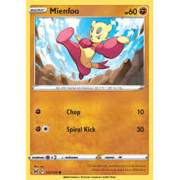 Lost Origin - 103/196 - Mienfoo - Reverse Holo