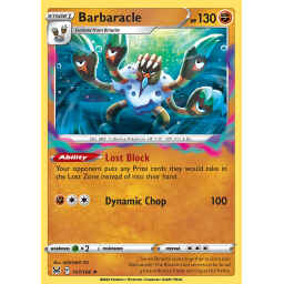 Lost Origin - 107/196 - Barbaracle - Reverse Holo