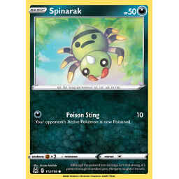 Lost Origin - 112/196 - Spinarak - Reverse Holo