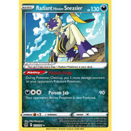 Lost Origin - 123/196 - Radiant Hisuian Sneasler
