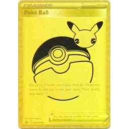 Black Star Promo - SWSH146 - Poke Ball - Gold (sealed)