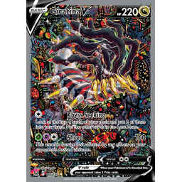 Lost Origin - 186/196 - Giratina V (Moderately Played)