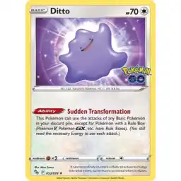 Pokemon Go - 053/078 - Ditto - Holo Rare