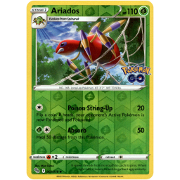 Pokemon Go - 007/078 - Ariados - Reverse Holo