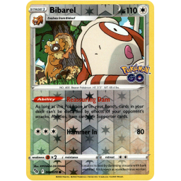 Pokemon Go - 060/078 - Bibarel - Reverse Holo
