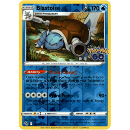 Pokemon Go - 017/078 - Blastoise - Reverse Holo