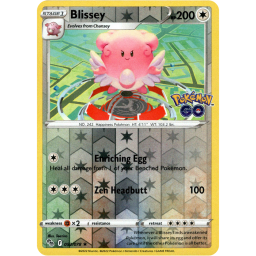 Pokemon Go - 052/078 - Blissey - Reverse Holo