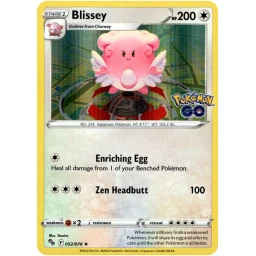 Pokemon Go - 052/078 - Blissey - Holo Rare