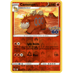 Pokemon Go - 014/078 - Camerupt - Reverse Holo