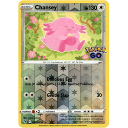 Pokemon Go - 051/078 - Chansey - Reverse Holo