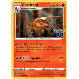 Pokemon Go - 010/078 - Charizard - Holo Rare
