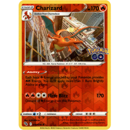 Pokemon Go - 010/078 - Charizard - Reverse Holo