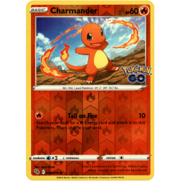 Pokemon Go - 008/078 - Charmander - Reverse Holo