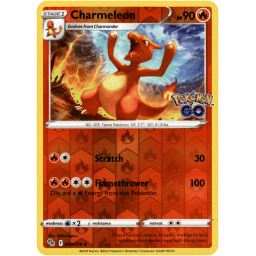 Pokemon Go - 009/078 - Charmeleon - Reverse Holo