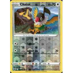 Astral Radiance - 129/189 - Chatot - Reverse Holo