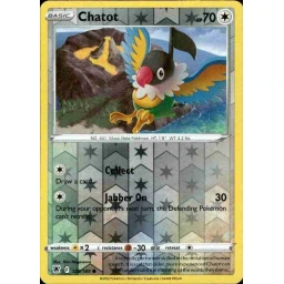 Astral Radiance - 129/189 - Chatot - Reverse Holo