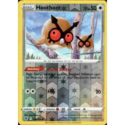Astral Radiance - 120/189 - Hoothoot - Reverse Holo