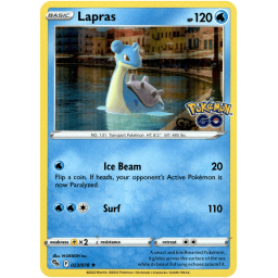 Pokemon Go - 023/078 - Lapras - Holo Rare