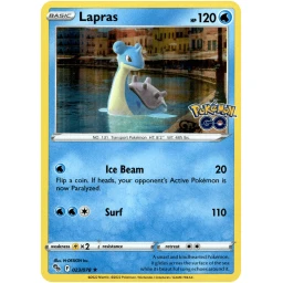 Pokemon Go - 023/078 - Lapras - Holo Rare