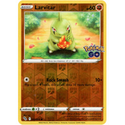 Pokemon Go - 037/078 - Larvitar - Reverse Holo