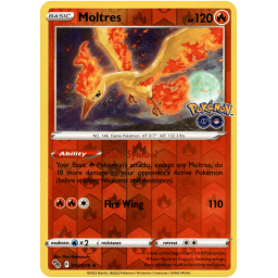 Pokemon Go - 012/078 - Moltres - Reverse Holo