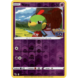 Pokemon Go - 032/078 - Natu - Reverse Holo