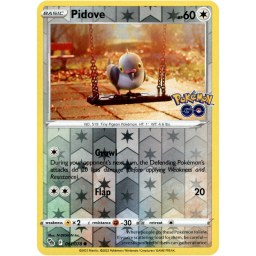 Pokemon Go - 061/078 - Pidove - Reverse Holo
