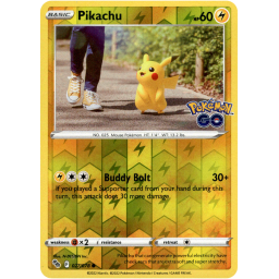 Pokemon Go - 027/078 - Pikachu - Reverse Holo