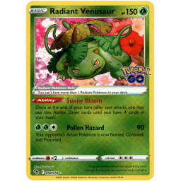 Pokemon Go - 004/078 - Radiant Venusaur
