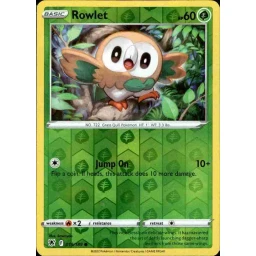Astral Radiance - 019/189 - Rowlet - Reverse Holo