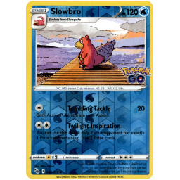 Pokemon Go - 020/078 - Slowbro - Reverse Holo