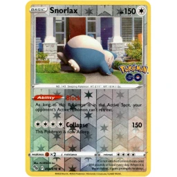 Pokemon Go - 055/078 - Snorlax - Reverse Holo