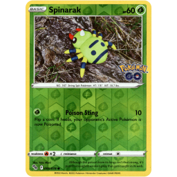 Pokemon Go - 006/078 - Spinarak - Reverse Holo