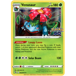 Pokemon Go - 003/078 - Venusaur - Holo Rare