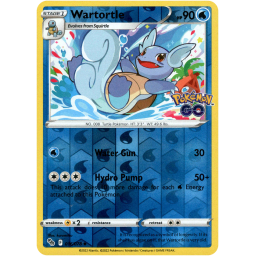 Pokemon Go - 016/078 - Wartortle - Reverse Holo