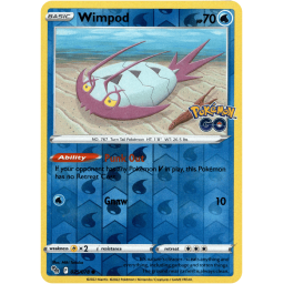 Pokemon Go - 025/078 - Wimpod - Reverse Holo