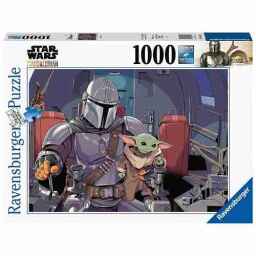 Puslespill - Ravensburger: The Mandalorian - 1000 brikker