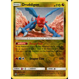 Dragon Majesty - 45/70 - Druddigon - Reverse Holo