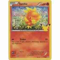 McDonald's 25th Anniversary - 11/25 - Torchic - Holo (Lightly Played)